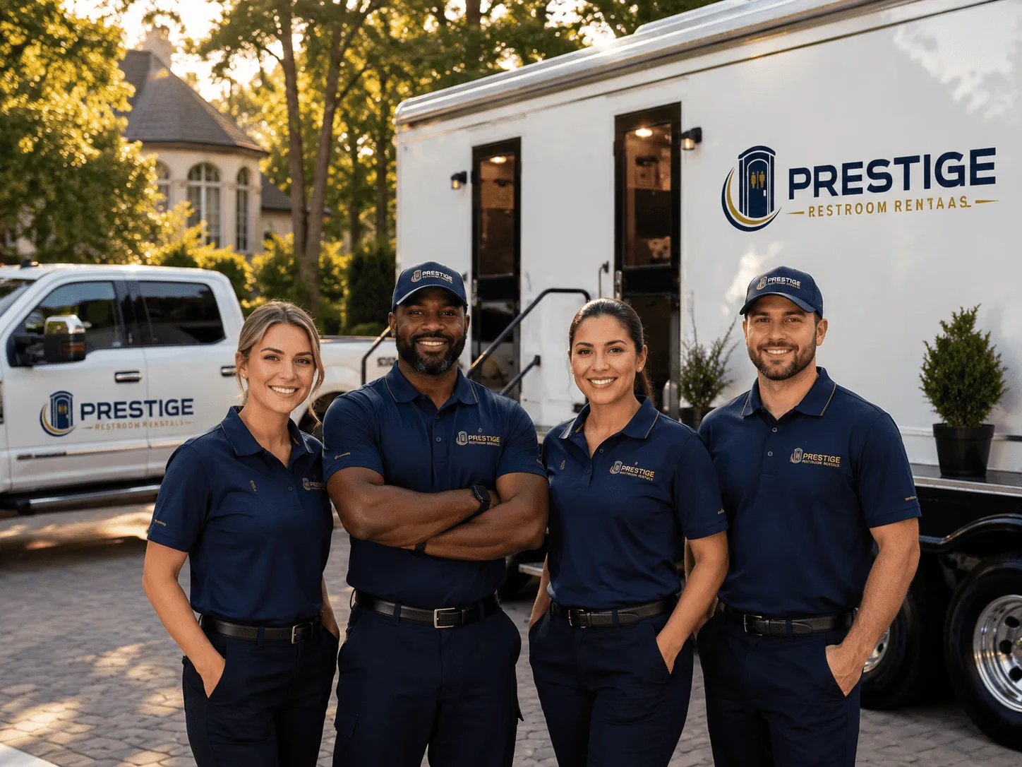 Trusted Luxury Portable Restrooms company in Hall Summit, LA